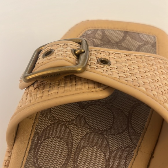 Coach Namoi Jacord Platform Sandals - Picture 5 of 5